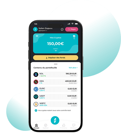Ozapay mobile application preview